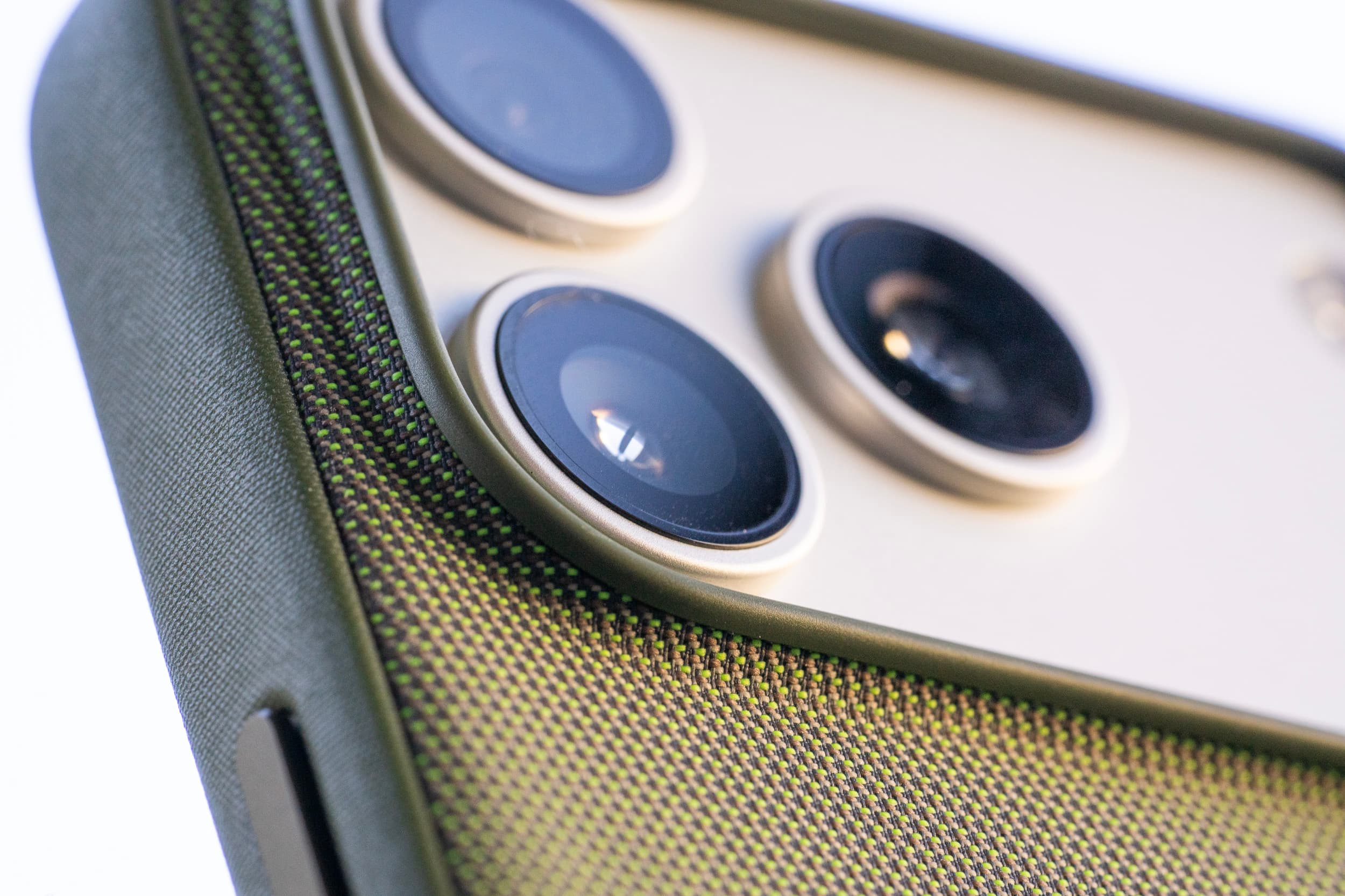 iPhone 17 Pro with TechWoven Case