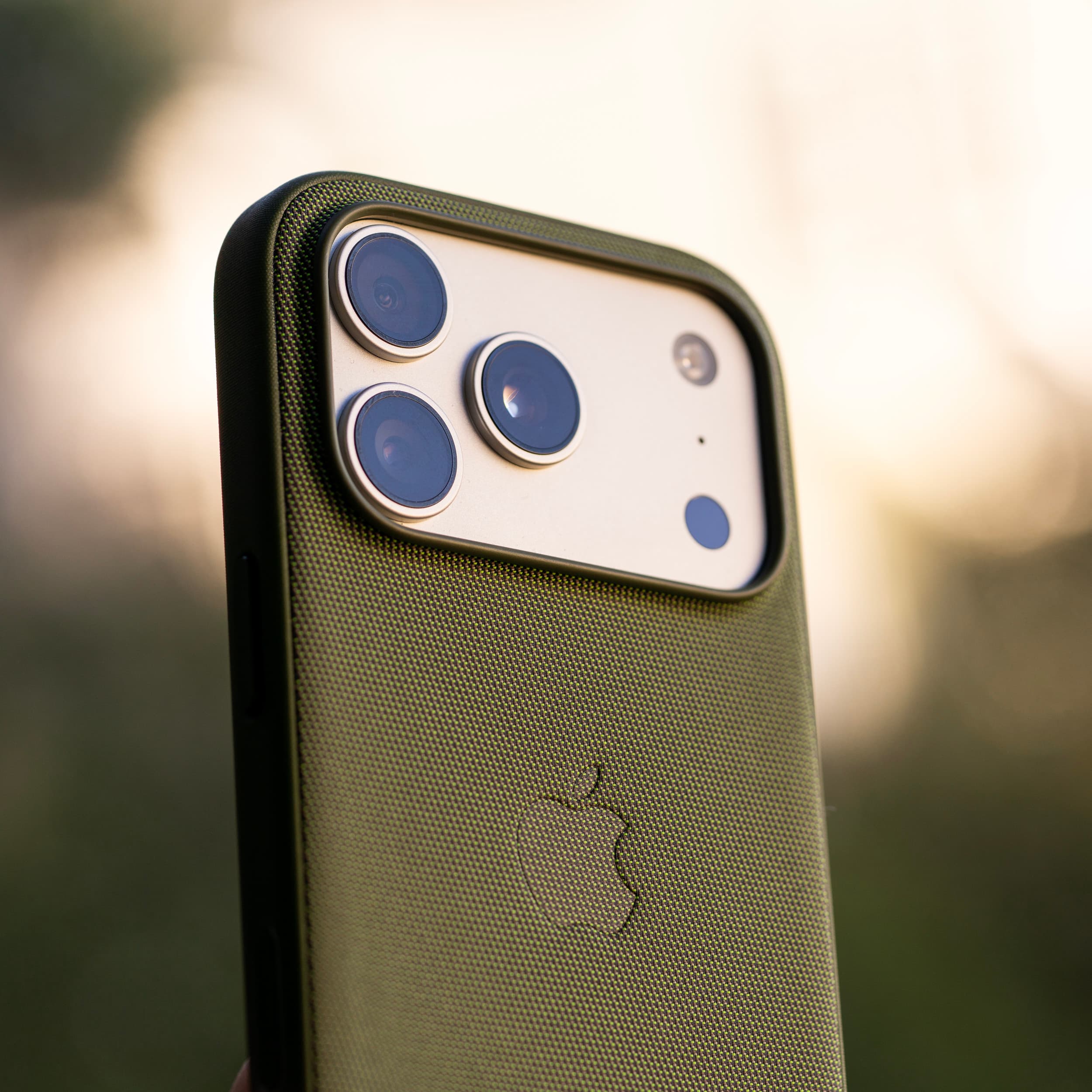 iPhone 17 Pro with TechWoven Case