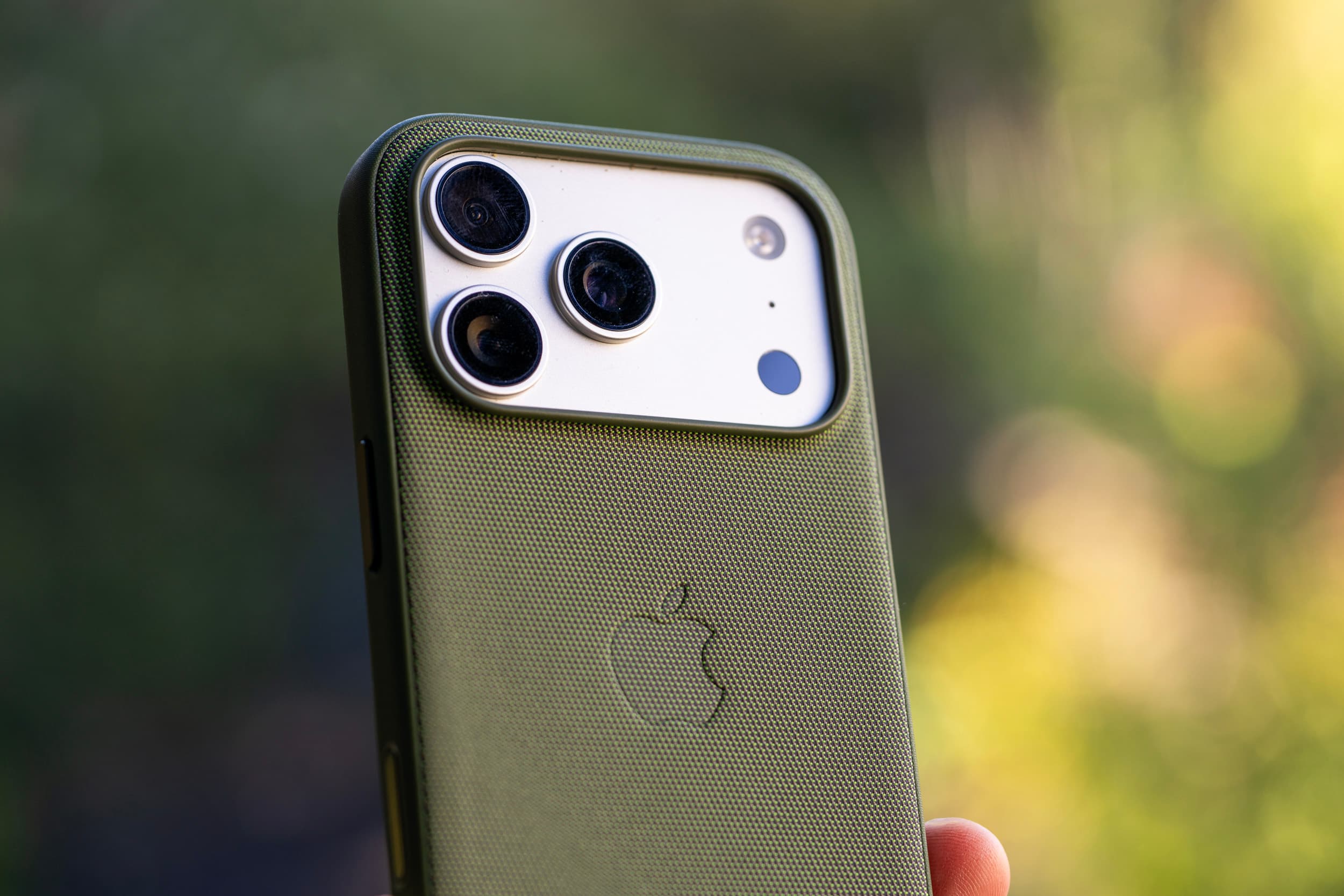 iPhone 17 Pro with TechWoven Case