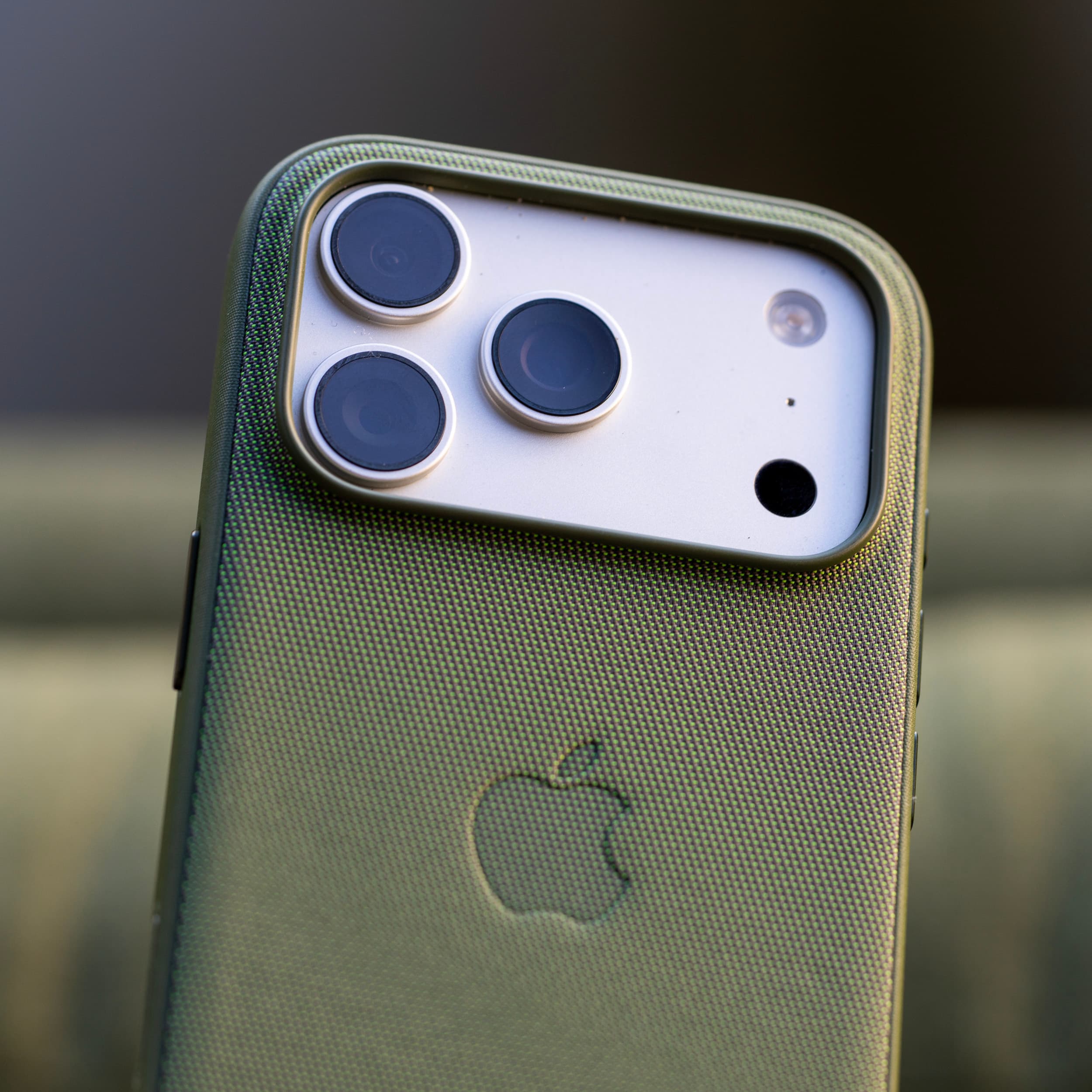 iPhone 17 Pro with TechWoven Case