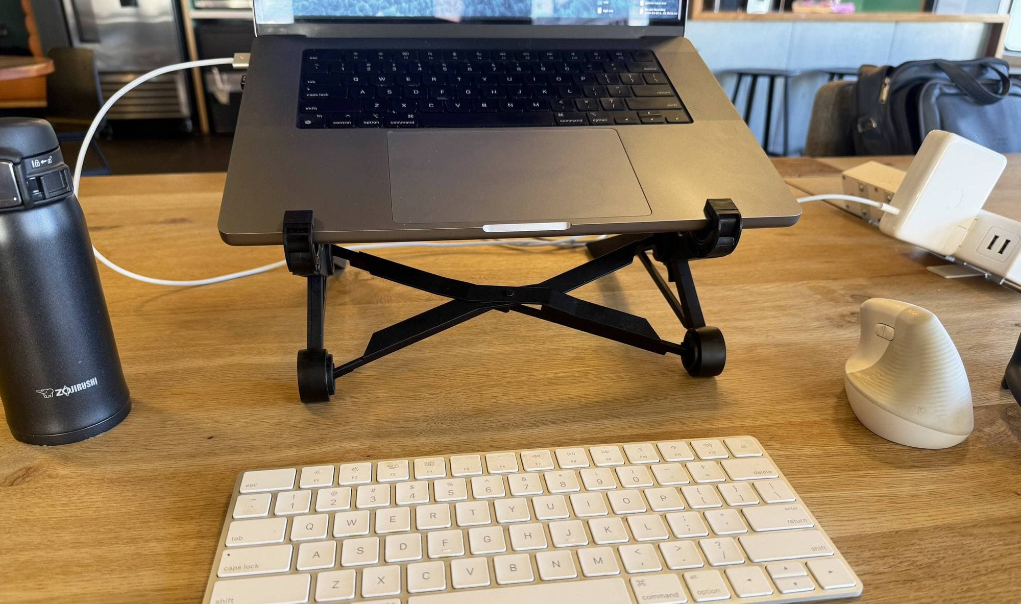 My Nexstand K2 Laptop Stand setup