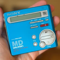 Image of: Sony MiniDisc MZ-R70