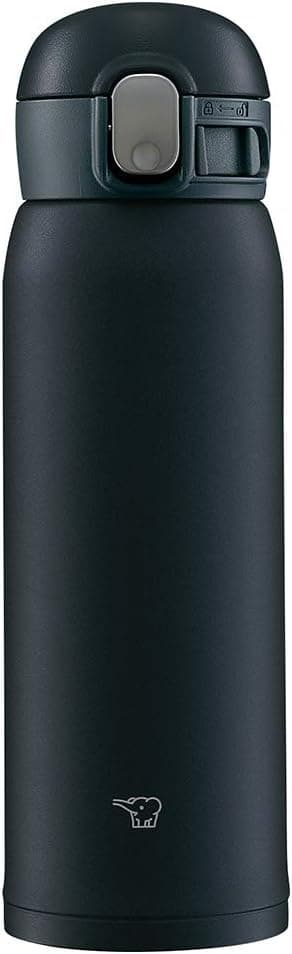 Zojirushi insulated mug - Zojirushi SM-WA48-BA Water Bottle, One-Touch Stainless Steel Mug, Seamless 0.48L Black