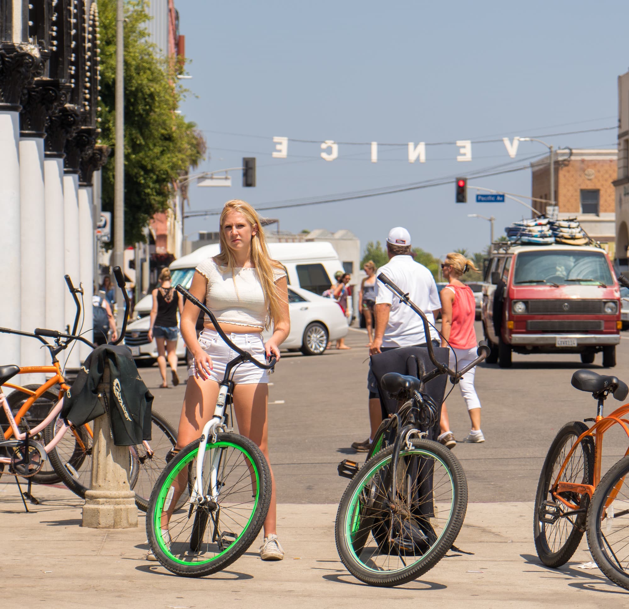 Venice Beach boardwalk in Los Angeles
