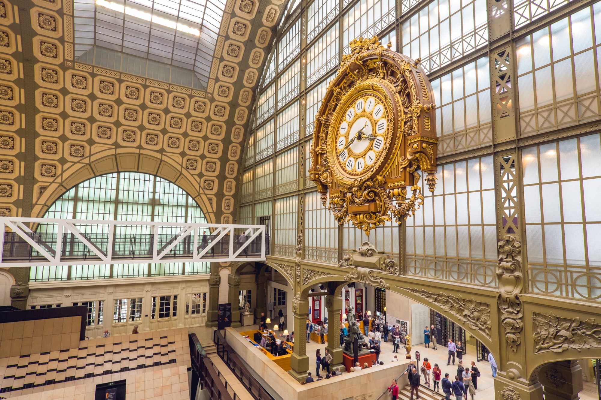 Galeries Lafayette, Musée Rodin, Musée d'Orsay, Luxembourg Palace, Latin Quarter