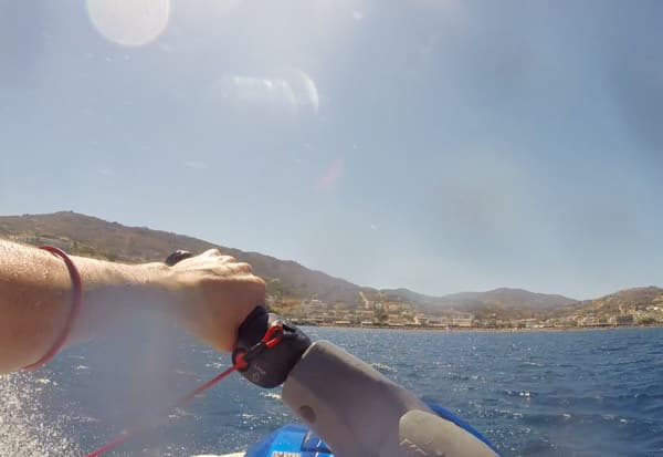 GoPro image on jetski