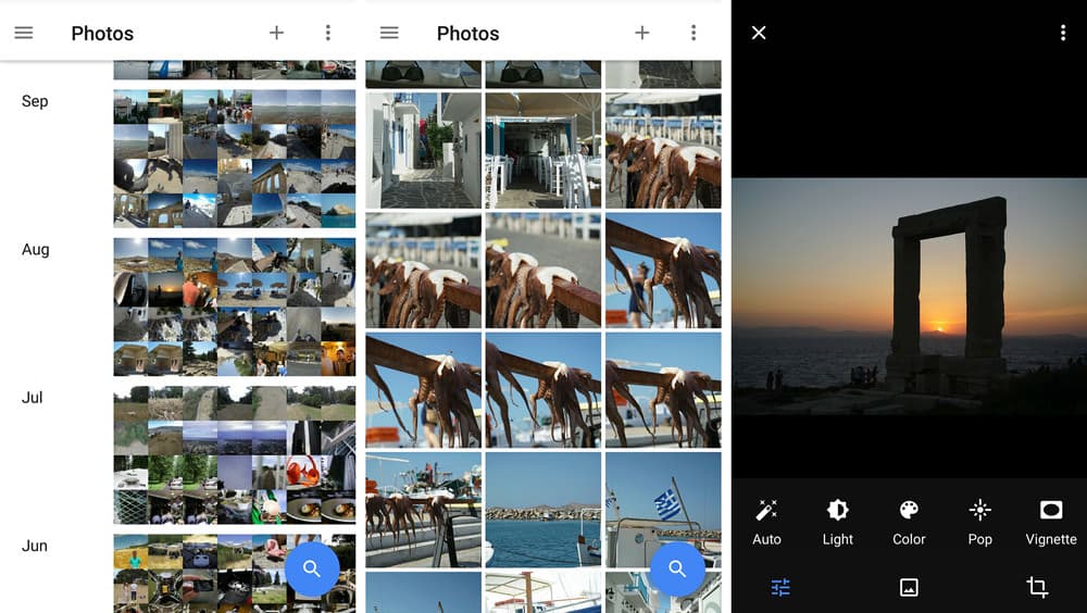 Google Photos on Android