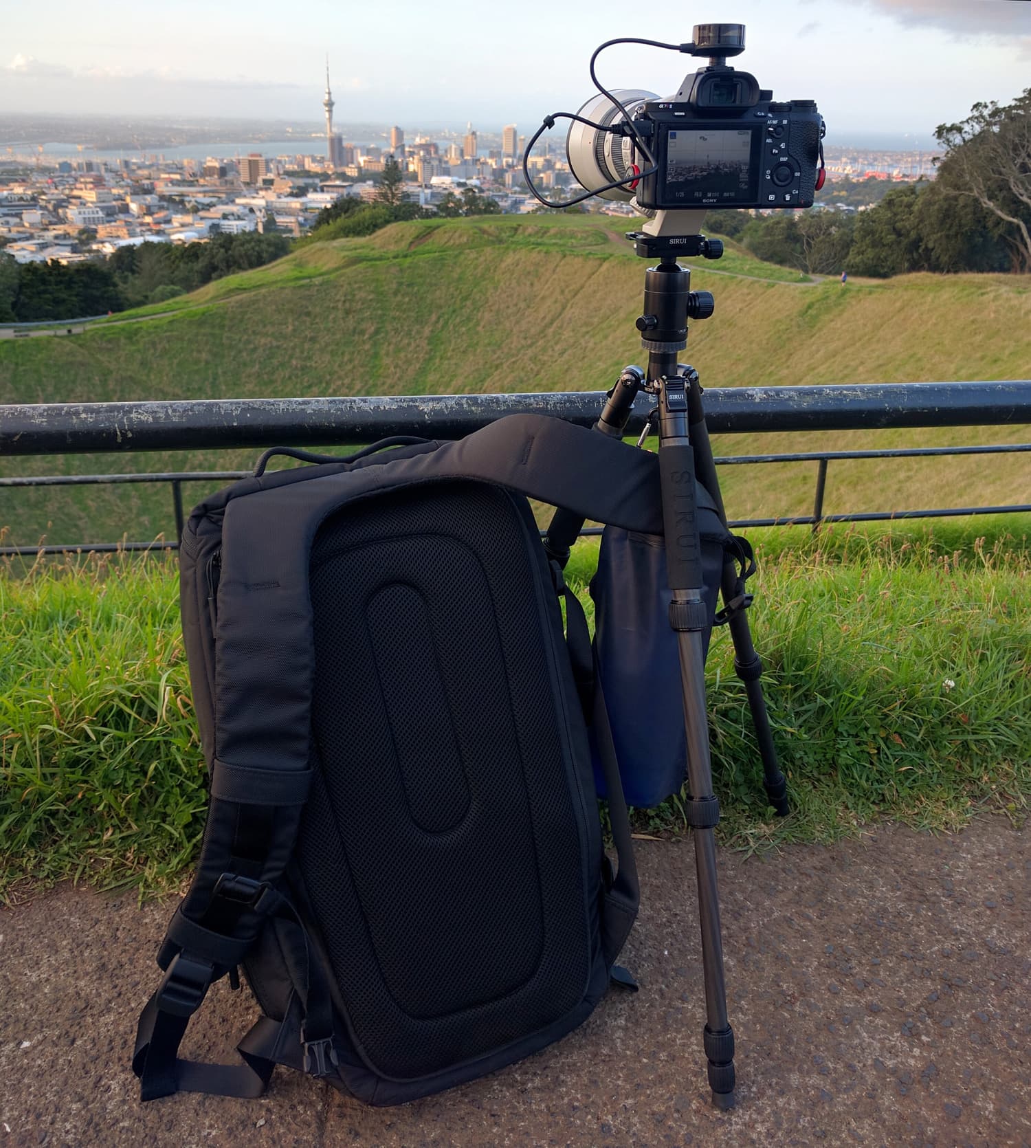 Auckland, New Zealand - Sirui T-025x carbon fiber tripod