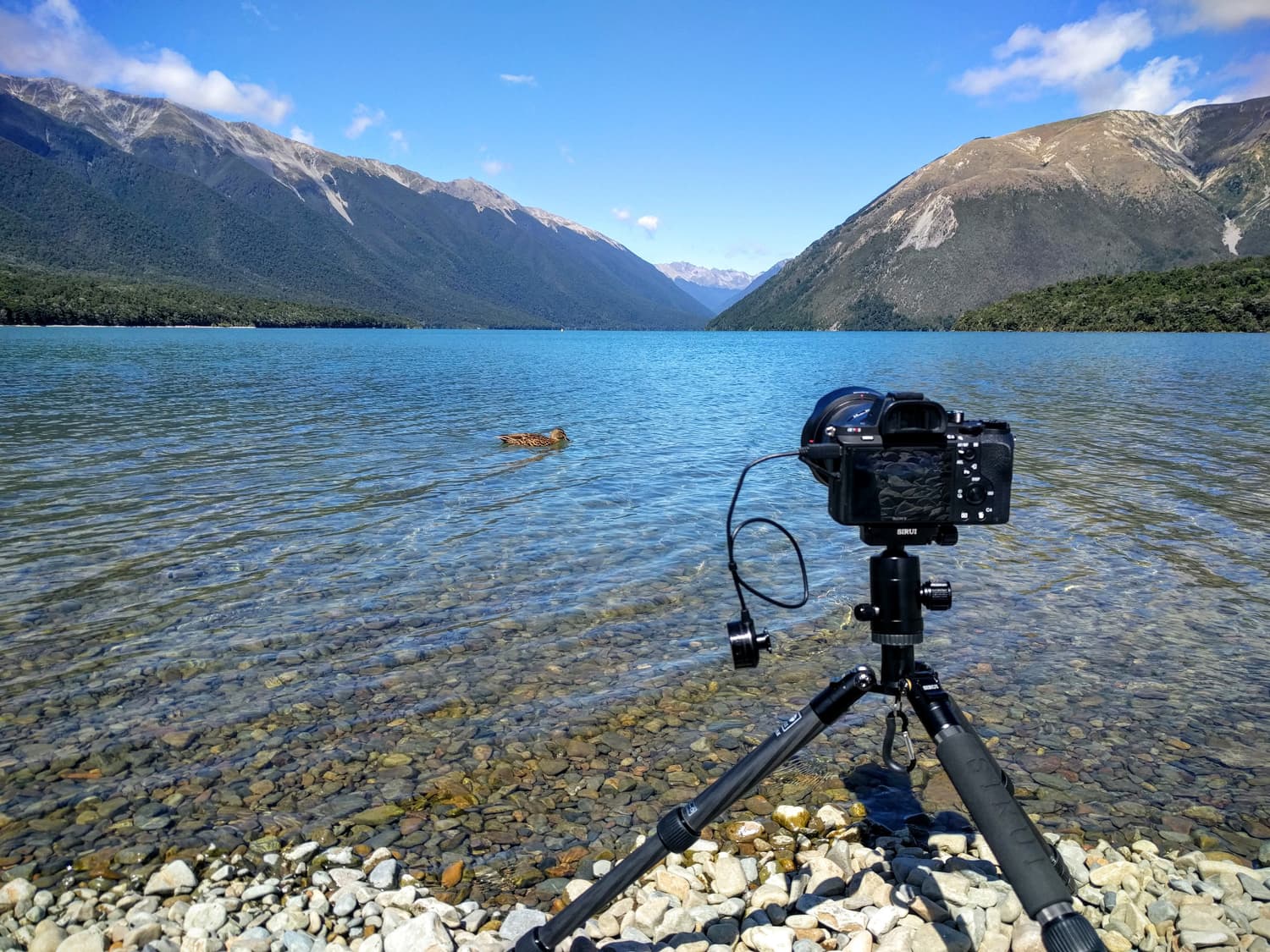 Nelson Lakes, New Zealand - Sirui T-025x carbon fiber tripod