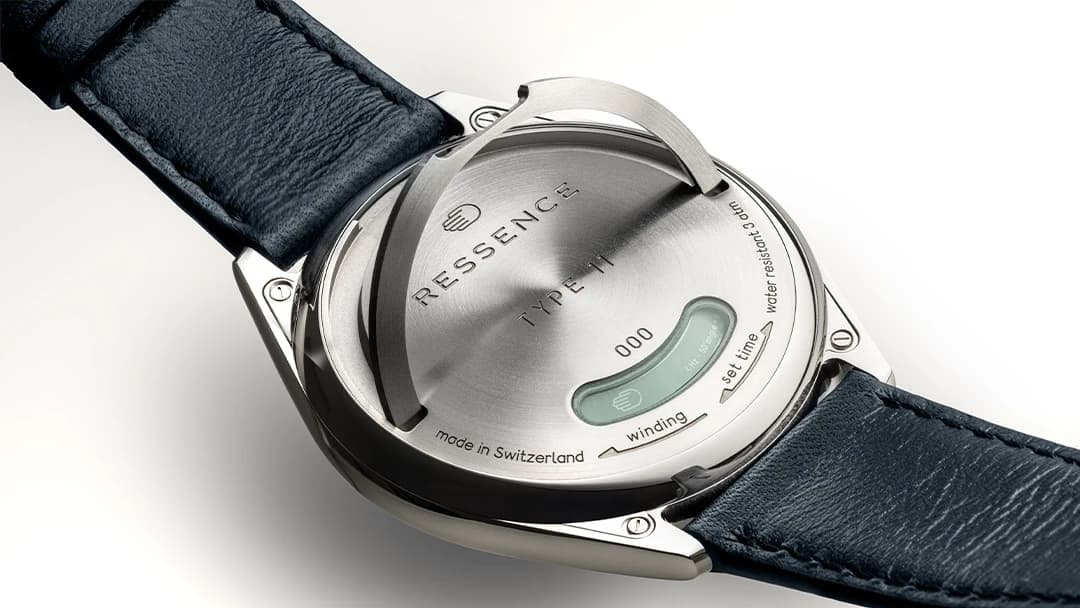Ressence Type 11 watch rear case