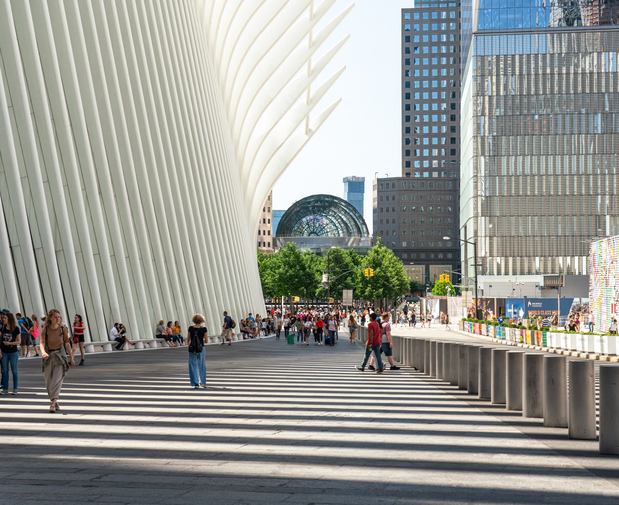 The Oculus near the World Trade Center