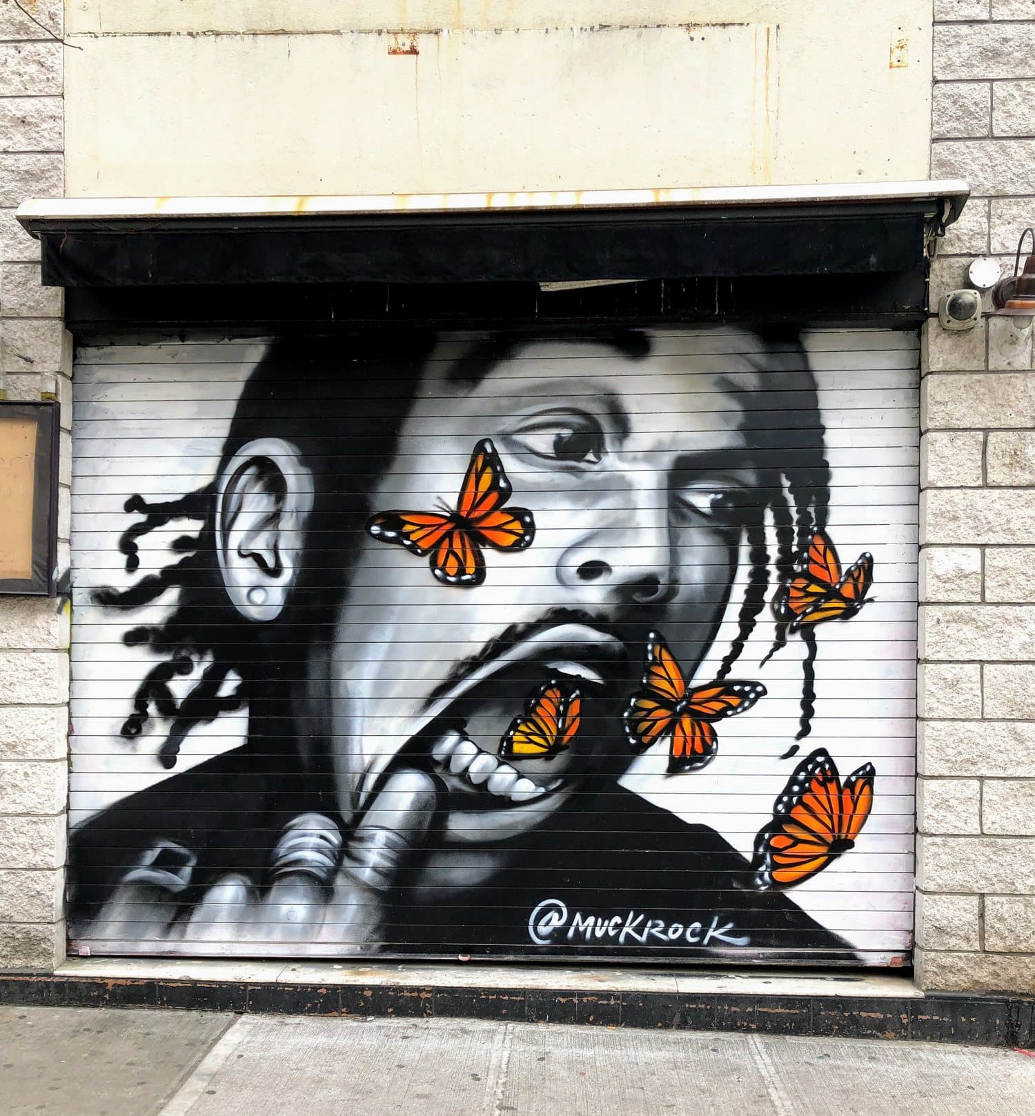 Mural in East Village, Manhattan