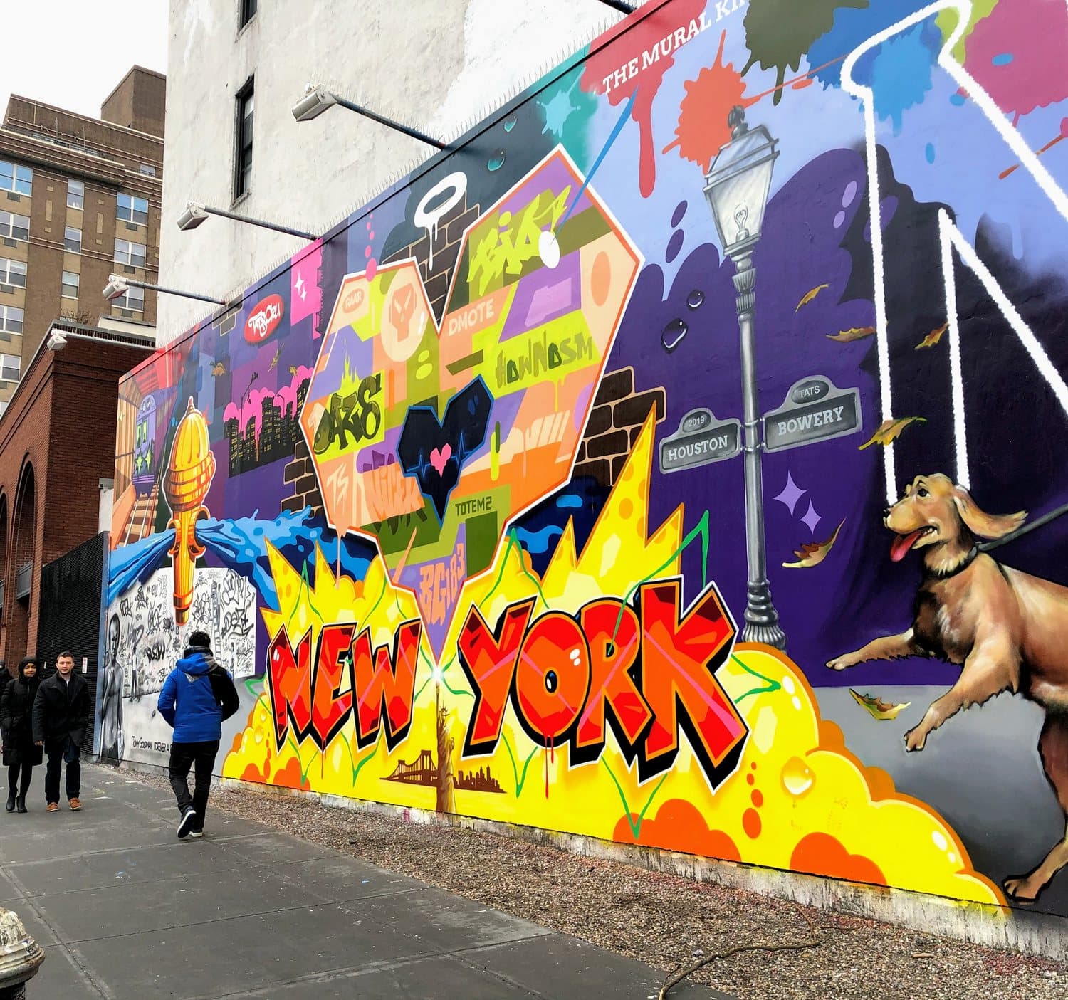 Mural in Manhattan