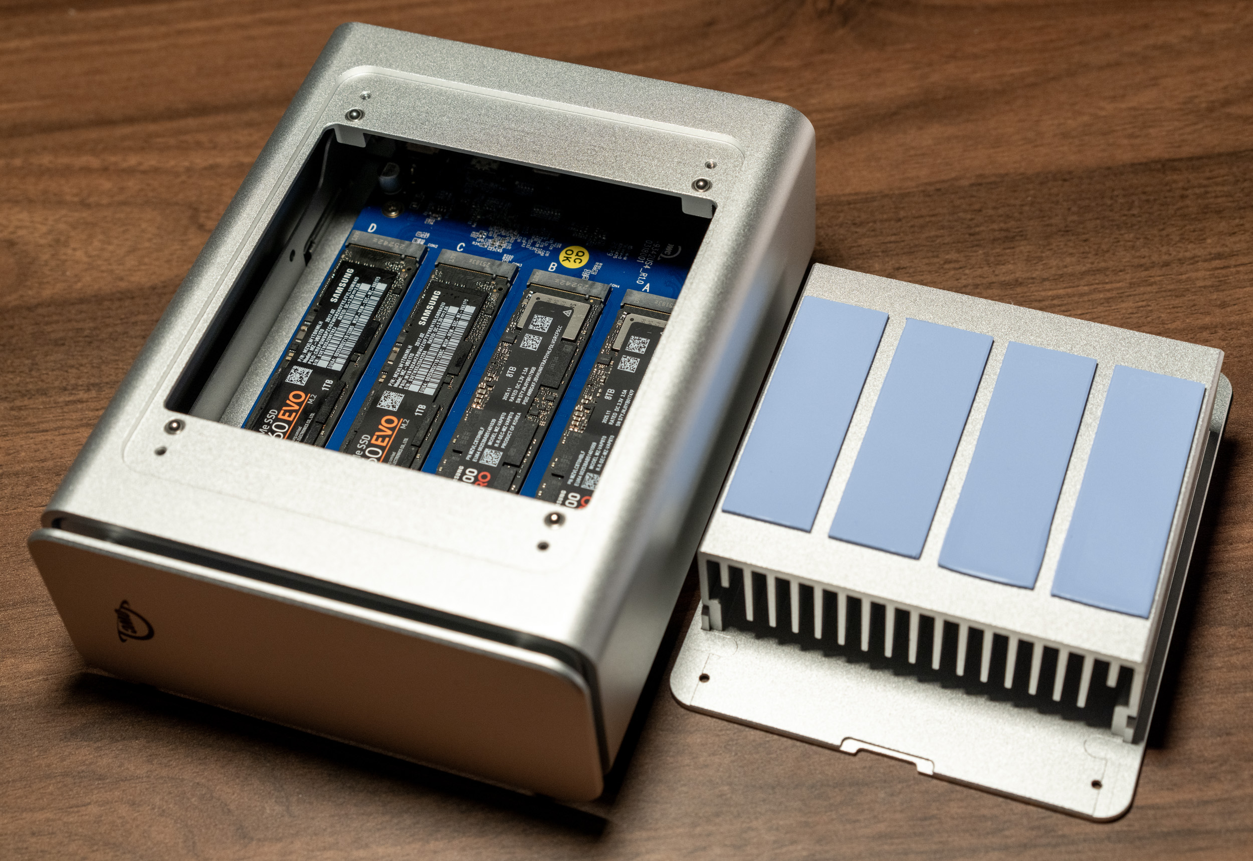 OWC Express 4M2 SSD Enclosure | Paul Stamatiou